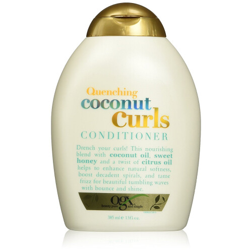 Σαμπουάν και μαλακτικό Organix Quenching Plus Coconut Curls Bundle 13 ουγγιές το καθένα 2