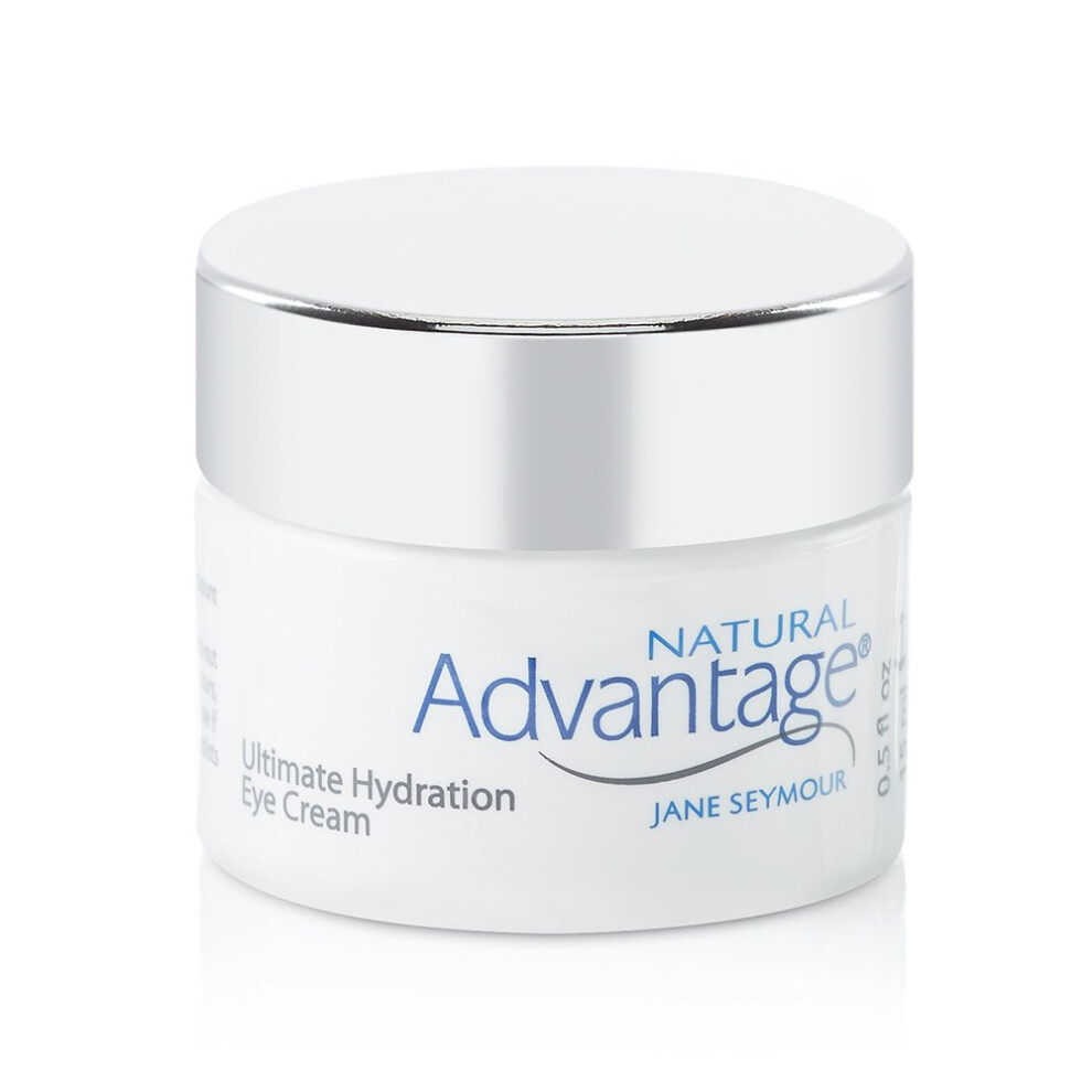 Natural Advantage Ultimate Hydration Eye Cream - Under Eye Serum - with Ginseng Extract and Macadamia Nut Oil - 90 Day Supply/0.5 Ounce by Jane Seymou