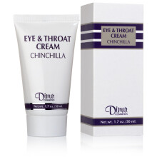 Dinur Cosmetics Szynszylowy krem ??pod oczy i do gardla Redukuje drobne linie Zmarszczki Opuchniete oczy i cienie pod oczami Wnika w delikatna skσre