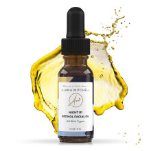 Alana Mitchell Skin Care Retinol Serum for Face - Overnight Face Serum, Anti Aging Serum to Reduce Dark Spots, Wrinkles & Fine Lines - 100% Natural Fa