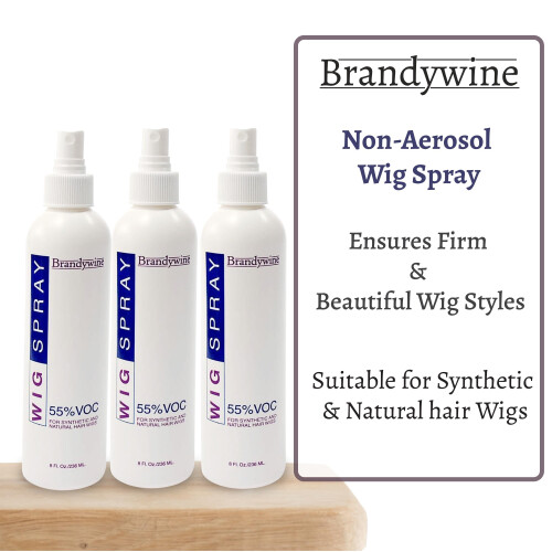 Spray per Parrucca Brandywine Non-Aerosol per Parrucche Sintetiche e Naturali (3 Pezzi) 1