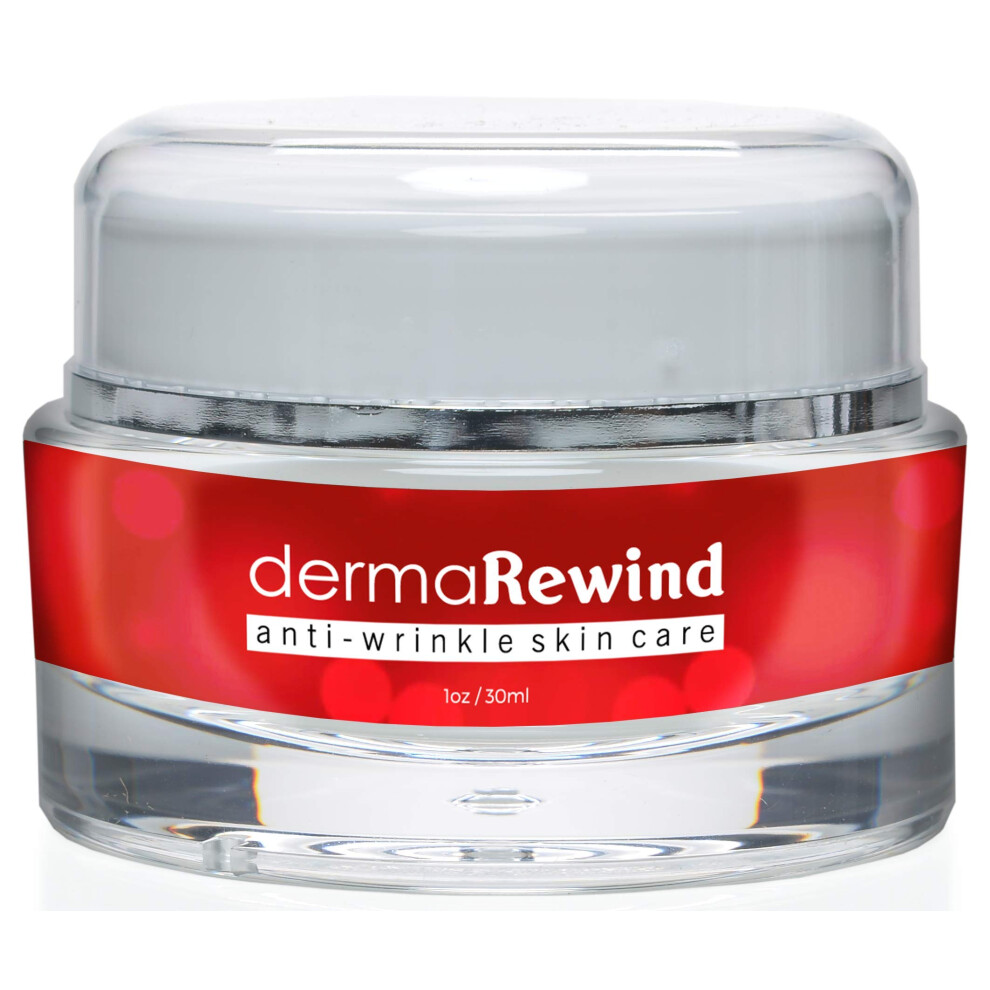 Derma Rewind- Anti-Wrinkle Skin Care- Ageless Moisturizer- Boost Collagen And Elastin - Diminish Wrinkles And Fine Lines- Ultimate Skincare Solution