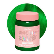 Lime Crime Unicorn Hair Dye Full Coverage Jello (Tropical Green) - Vegan and Cruelty Free Semi-Permanent Hair Color Conditions & Moisturizes - Tempor