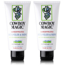 Cowboy Magic Detangler & Shine f r Pferde, 118 ml, 2er-Pack, Conditioner, Wei