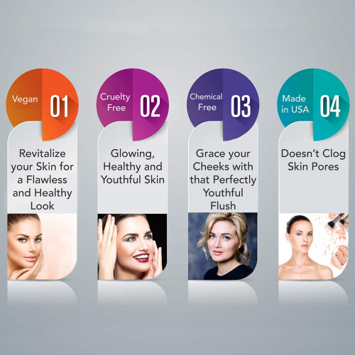 Tijdloze Derma geperste minerale blos (Dusk) 1