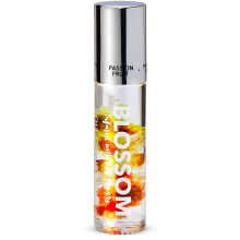 Bloesemgeurende roll-on lipgloss doordrenkt met echte bloemen Gemaakt in de VS 0,20 fl. oz./5,9 ml Passievrucht