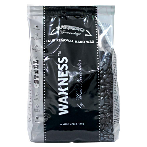 Wax Necessities Waxness Barbero Grooming Αποτριχωτικό Σκληρό Κερί από Ατσάλι για Άνδρες 2.2 Λίρες