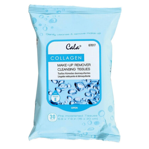 Cala Collagen make-up remover rense v?v 30 count 30 Count