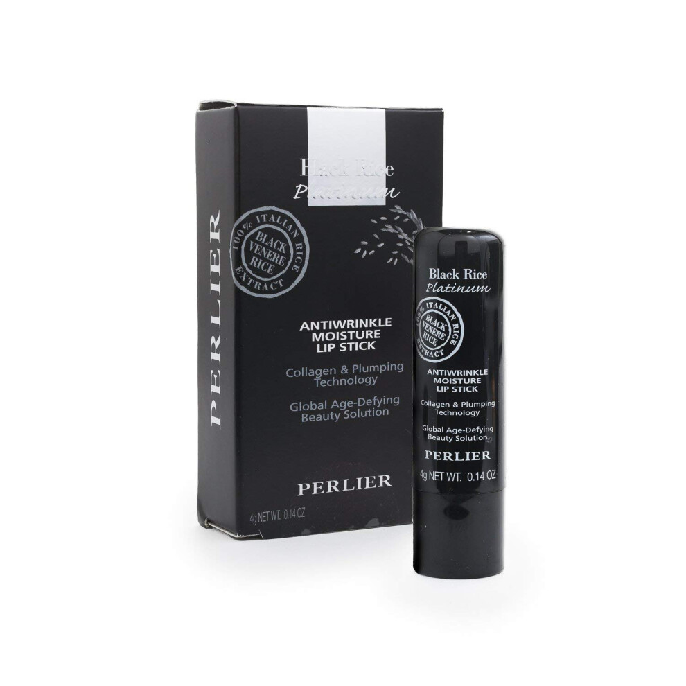 Perlier Black Rice Platinum Plumping Lip Balm 0.14 Fl.oz