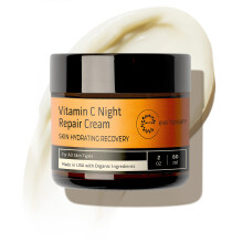 Eve Hansen C-vitaminos jszakai krm 2 oz - Hidratl hidratl E-vitaminnal arcra s nyakra - Gyengd citrusos illat, nem zsros minden bortpusra