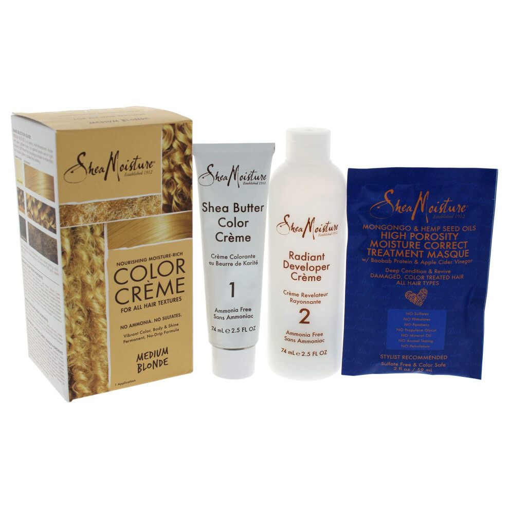 Shea Moisture Nourishing Moisture-rich Color Creme - Medium Blonde  1 Ea  1count