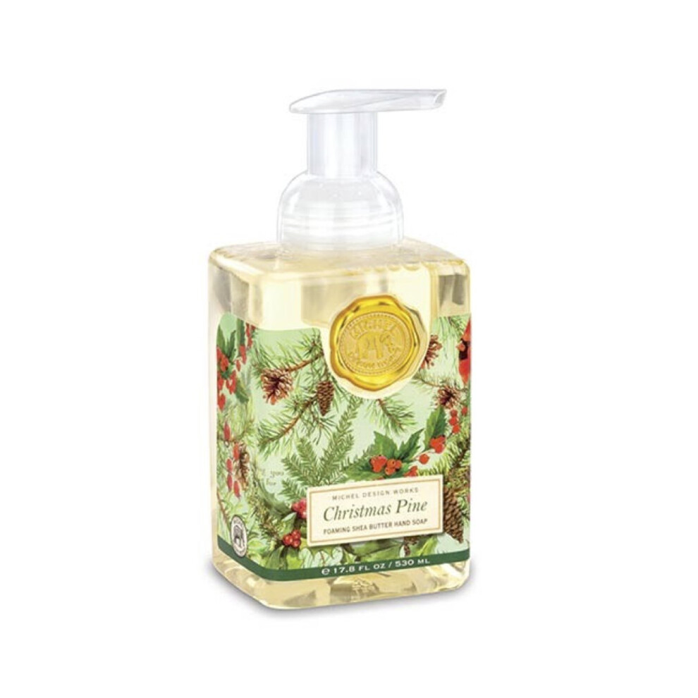 Michel Design Works Scented Foaming Hand Soap Christmas Pine 17 Fl Oz