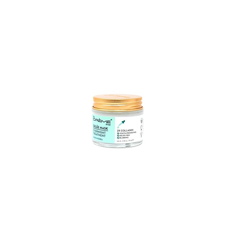 The Crme Shop Korean Skincare | Masque gel de nuit hydratant, anti-  ge,   claircissant et apaisant pour le visage     60 ml (collag  ne)