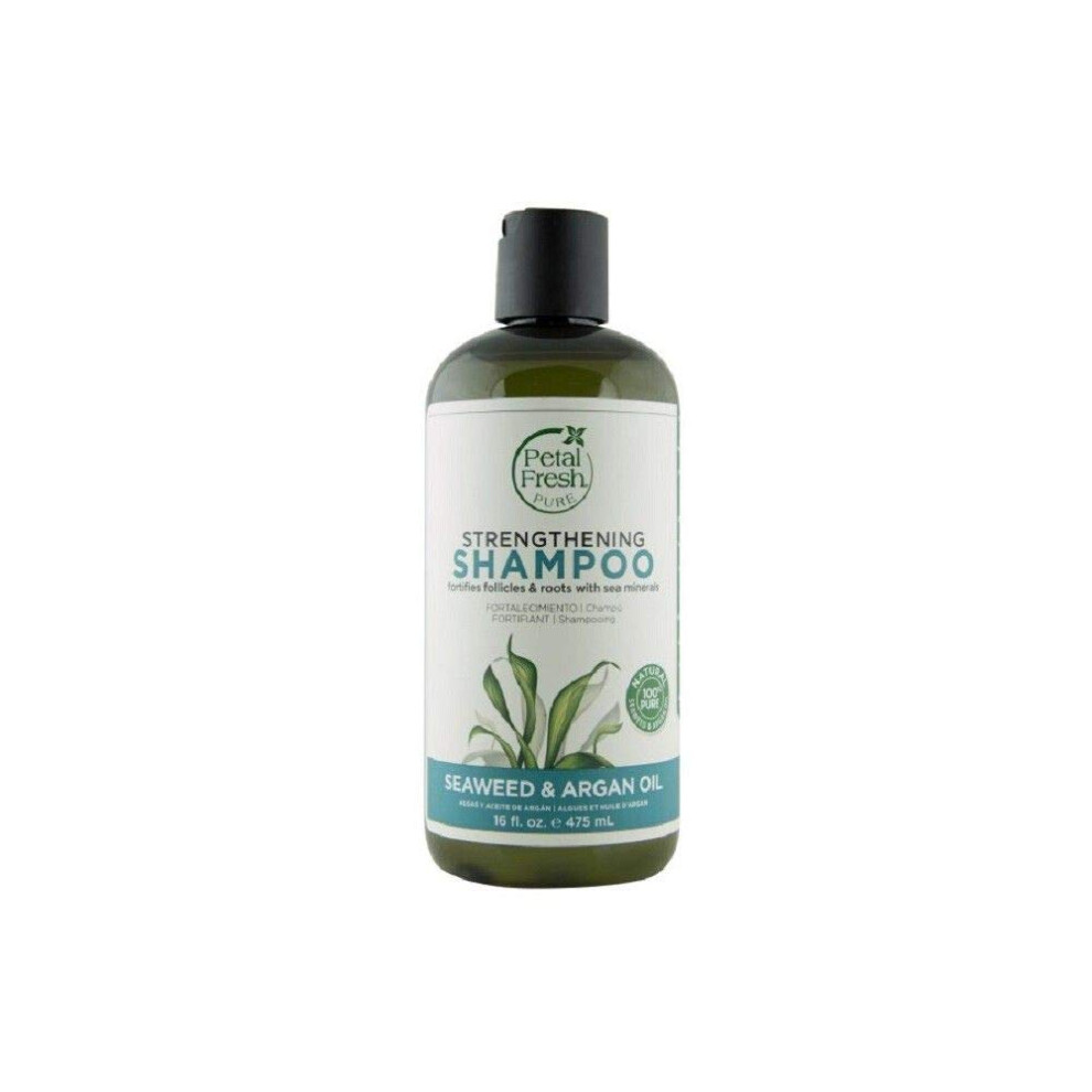 Okvetn L Stky Cerstv Petal Fresh Pure Strengthening Seaweed & Argan Oil Shampoo 16 Ounce