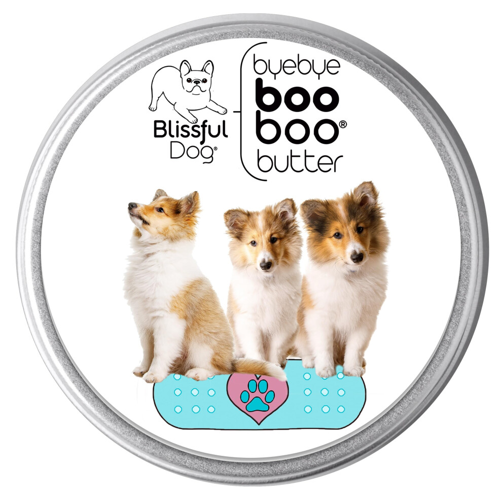 The Blissful Dog 1 Oz Tin Shetland Sheepdog Booboo Butter