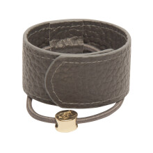 1907 Leather Hair Cuff Grey NHH062