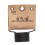 1907 Leather Hair Cuff Grey NHH062 3