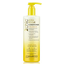 GIOVANNI 2chic Ultra-Revive Conditioner - Moisturizing Conditioner with Pineapple & Ginger Coconut Guava & Aloe Vera Helps Dry Unruly Hair Paraben