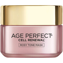 L'Oreal Paris Hudpleje Alder Perfekt rosenr?d ansigtsmaske med Aha og imperial p?on til rosenr?d str?lende hud 1,7 Oz