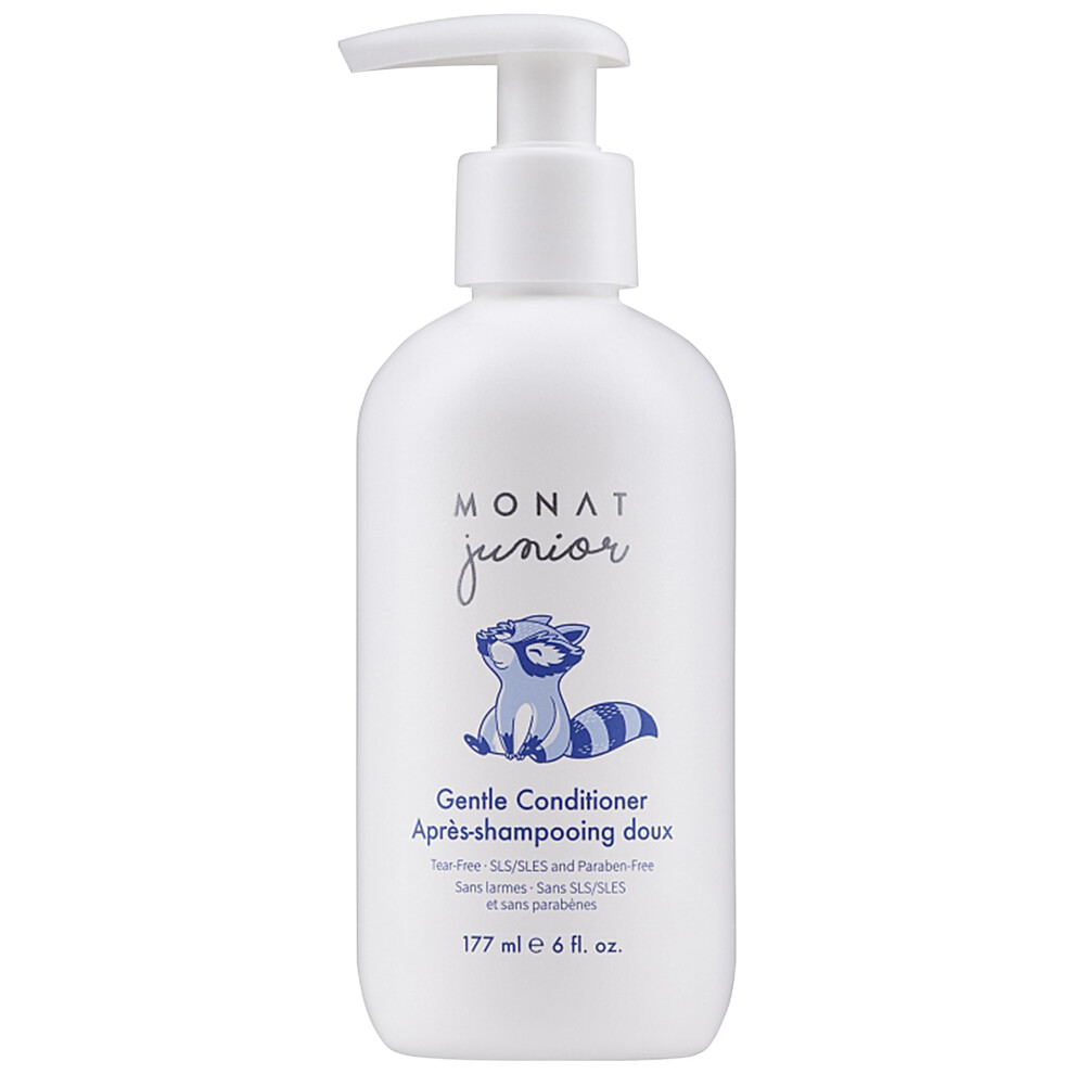 MONAT Junior Gentle Conditioner - A safe and gentle Anti Frizz Hair Conditioner for children that rinses out quickly. All Natural Tear-free Sulfate &