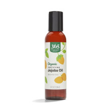 365 przez Whole Foods Market Organiczny wzmacniający olej jojoba do pielęgnacji skóry i włosów 4 Fl Oz
