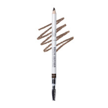Crayon Ă sourcils True + Luscious - Combo pommade & poudre avec huile de ricin bio - Waterproof - Brunette