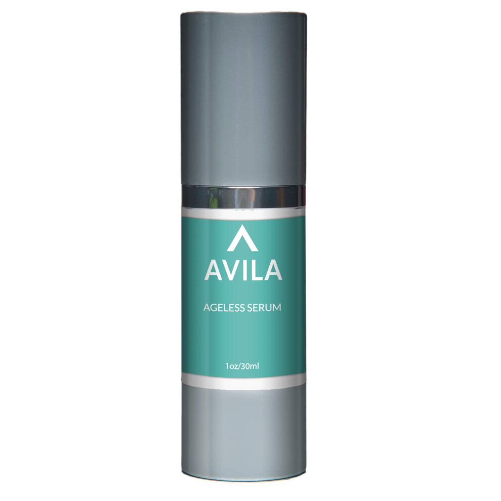 Avila Hudpleje Avila Skincare Ageless Serum- Serum Formula To Boost Collagen And Elastin Deeply Hydrate Skin And Diminish Fine Lines And Wrinkles - Imp