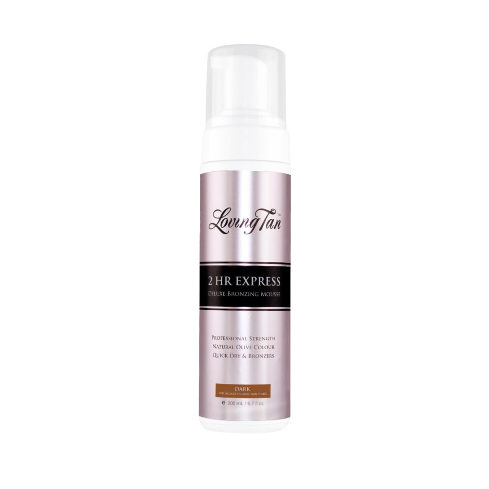 Loving Tan 2 Hr Express Self-Tanning Mousse Dark (200Ml) - Image 3