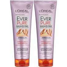 L'Or?al Paris EverPure Sulfate Free Frizz Defy Shampoo 8,5 ounce (pakke med 2)