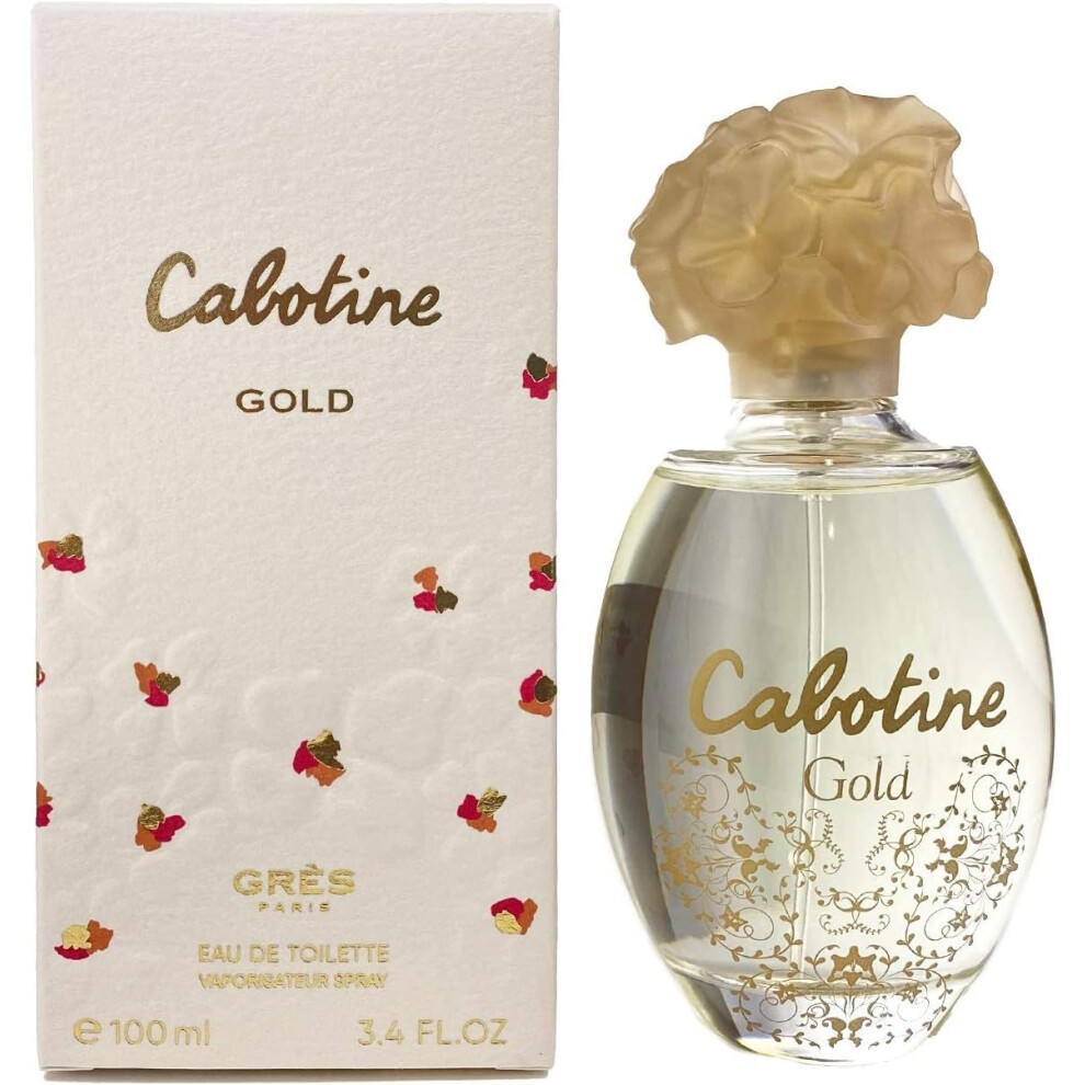 Gres Parfums Cabotine Gold Eau De Toilette Spray 3.4 Oz Women