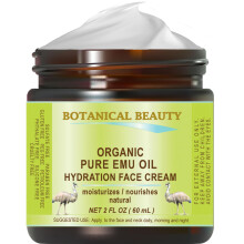 BIOLOGISCHE PURE EMU OLIE HYDRATATIE GEZICHTSCR?E Voor de normale, droge en gevoelige huid. Hydraterend en voedend. 2 fl. oz. - 60 ml van Botanical B