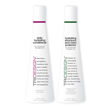 TRI Design Hydrating Shampoo & Conditioner Set - Sulfaatvrije shampoo en conditioner voor droog en beschadigd haar - Bescherm, herstel en hydrateer k