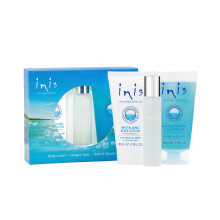 Inis The Energy of the Sea Trio Gift Zestaw podarunkowy - Rewitalizujacy balsam do ciala - odswiezajacy zel prysznicowy - unisex Kolonia - nawilz