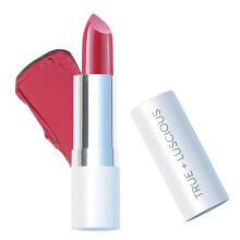True + Luscious Super Moisture Lipstick - Clean Vegan and Cruelty Free - Langdurige hydratatie voor droge lippen met een pure finish - Romige roos