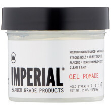 Imperial Barber Grade Gel Pomade - Egsz napos eros tarts, vz alap jraaktivlhat - termszetes frfi hajformz termk 2 oz Utazsi mret