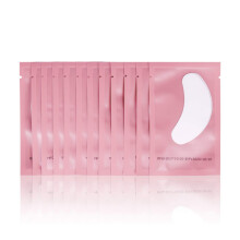 100 Paar Augenpads im Set, bequeme und k hle Augenklappen, Gelpads f r Wimpernverl ngerungen, Augenmaske, Beauty-Tool (Pink)