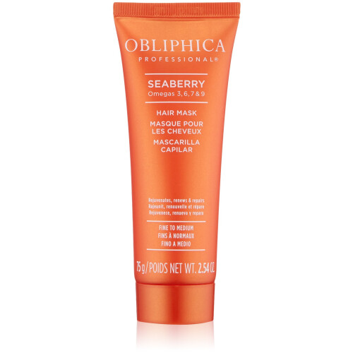 Obliphica Seaberry Hair Mask - Ενυδατική Θεραπεία για Ξηρά και Κατεστραμμένα Μαλλιά - 75ml