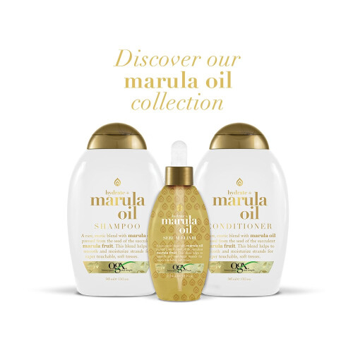 OGX Hydrate and Marula Oil Serum Elixir Gold 3,8 Fl Oz 2