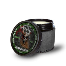 BEARD GAINS Medium Butter Hold Duftbalsam fr Mnner 2oz | Valhalla Luxury Vikings Conditioner | Stylen Sie Ihre Gesichtshaare mit biologischen und n
