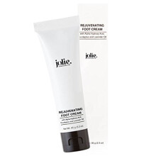 Jolie Exfoliating Rejuvenating Foot Cream - W/Alpha hydroxy Acids Eucalyptus & Lavendel Oli? 3.3 oz.