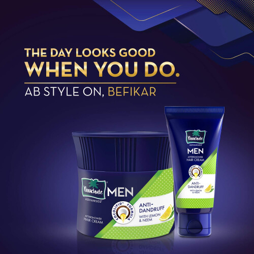 Parachute Advansed Men Creme de Cabelo Anticaspa 100 g (pacote com 3) 2