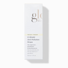 Glo Skin Beauty C-Shield Anti-Pollution Drops - Face Serum With 15% Vitamin C Offers Advanced Anti-Pollutant & Blue Light Protection for Improved Co