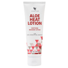 Forever Living - Aloe Heat Lotion met Menthol en Eucalyptus geur  Comfort en huidverzorging  Vegan-vriendelijke formule  118 ml