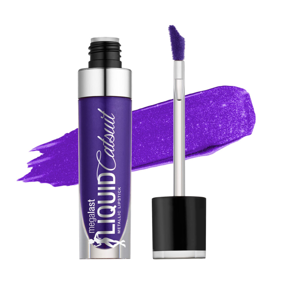 Wet n Wild Megalast Liquid Catsuit Metallic Lipstick  Satin Sheets  0.21 Ounce  938A