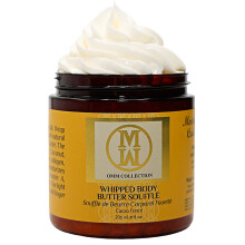 OMM Collection Natural Whipped Body Butter Souffl? Til t?r og beskadiget hud - Pisket sheasm?r med vitamin E & A kokosolie Mangosm?r & kakaosm?r