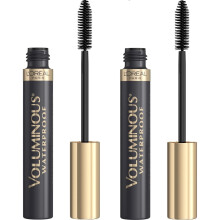 L'Or al Paris Makeup Voluminous Original Waterproof Mascara Schwarzbraun 0,28 fl oz (2er-Pack)