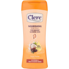CLERE Kéz- és Testápoló, Tápláló Kakaóvaj 400 ml