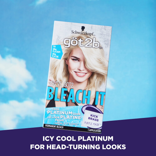 Schwarzkopf Got2b Bleach It Permanent H?rfarve 00A Ultra Platinum 1