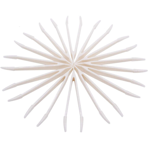 MOSBUG 12st 80mm Kontaktlins pincetter Make Up Tool (White)