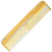 Giorgio G33 FineTooth and WideTooth Pocket Comb - Handmade Styling and Grooming Comb for Men's and Women's Hair  Beard  and Mustache  Saw Cut and Poli